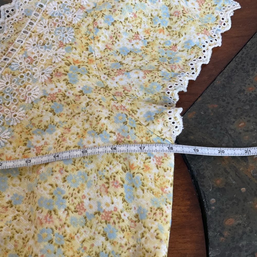 American Eagle Floral Garden Party Tiered Mini Dress - Picture 6 of 10
